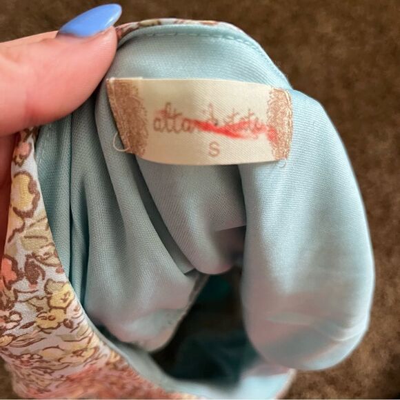 Altar’d State Ditsy Floral One Shoulder Dress - Picture 9 of 12